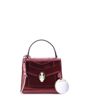 Small Serpenti Forever Top Handle Bag Leather