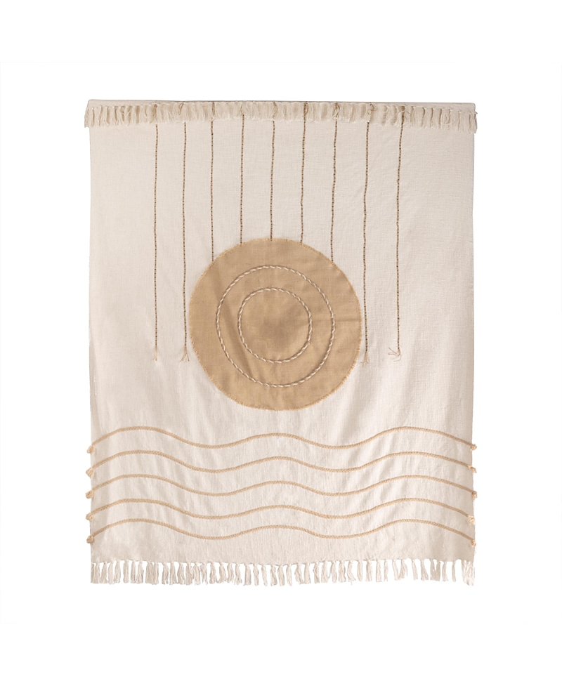 Gauri Kohli Zoya Throw Blanket, 60 L X 50 W In Neutral