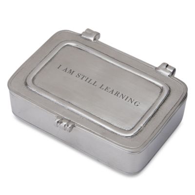 Michelangelo Pewter Box