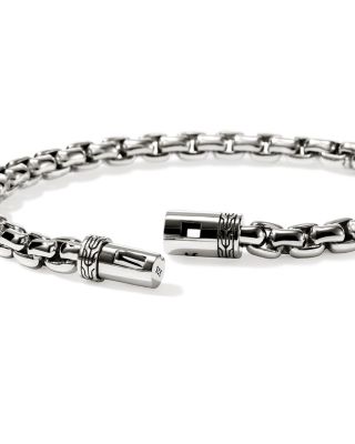 Sterling Silver Box Chain Bracelet