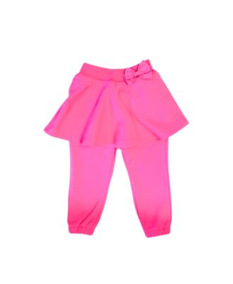 Girls' Skirted Bow Joggers - Baby, Little Kid, Big Kid