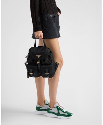  Women's America's Cup Biker Fabric Sneakers