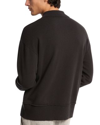 Reverse Linked Wedge Polo Sweater