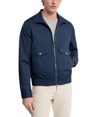 Cotton Stretch Harrington Jacket