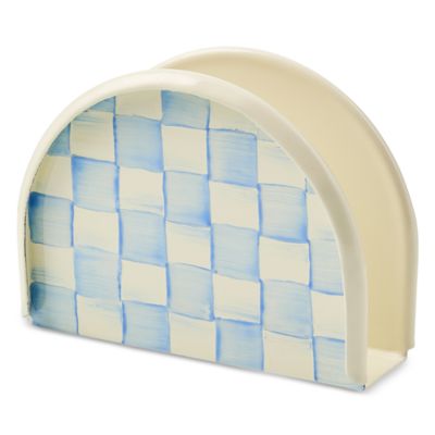 Sky Check Napkin Holder