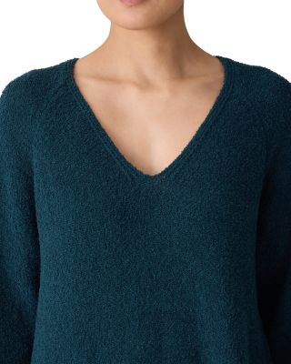 Fluff V Neck Sweater