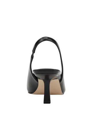 Women's Gretel Leather Slingback Pumps