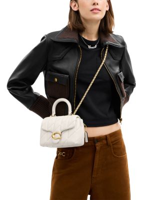 Tabby Mini Quilted Leather Satchel 