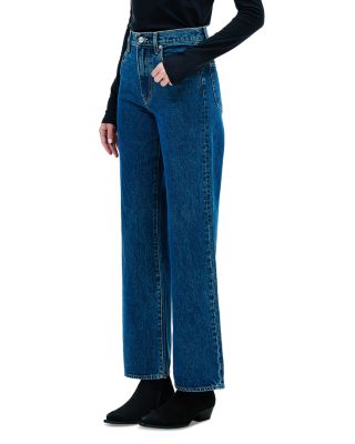 Grace High Rise Wide Leg Jeans in Forbidden Love