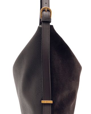 Vigo Suede & Grain Leather Tote