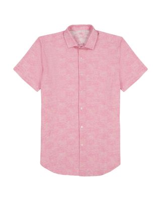Reid Textured Short Sleeve Woven Shirt
