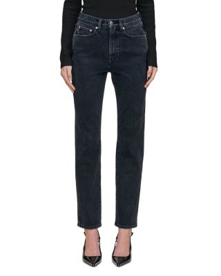Kristy Cigarette High Rise Jeans in Nightshade