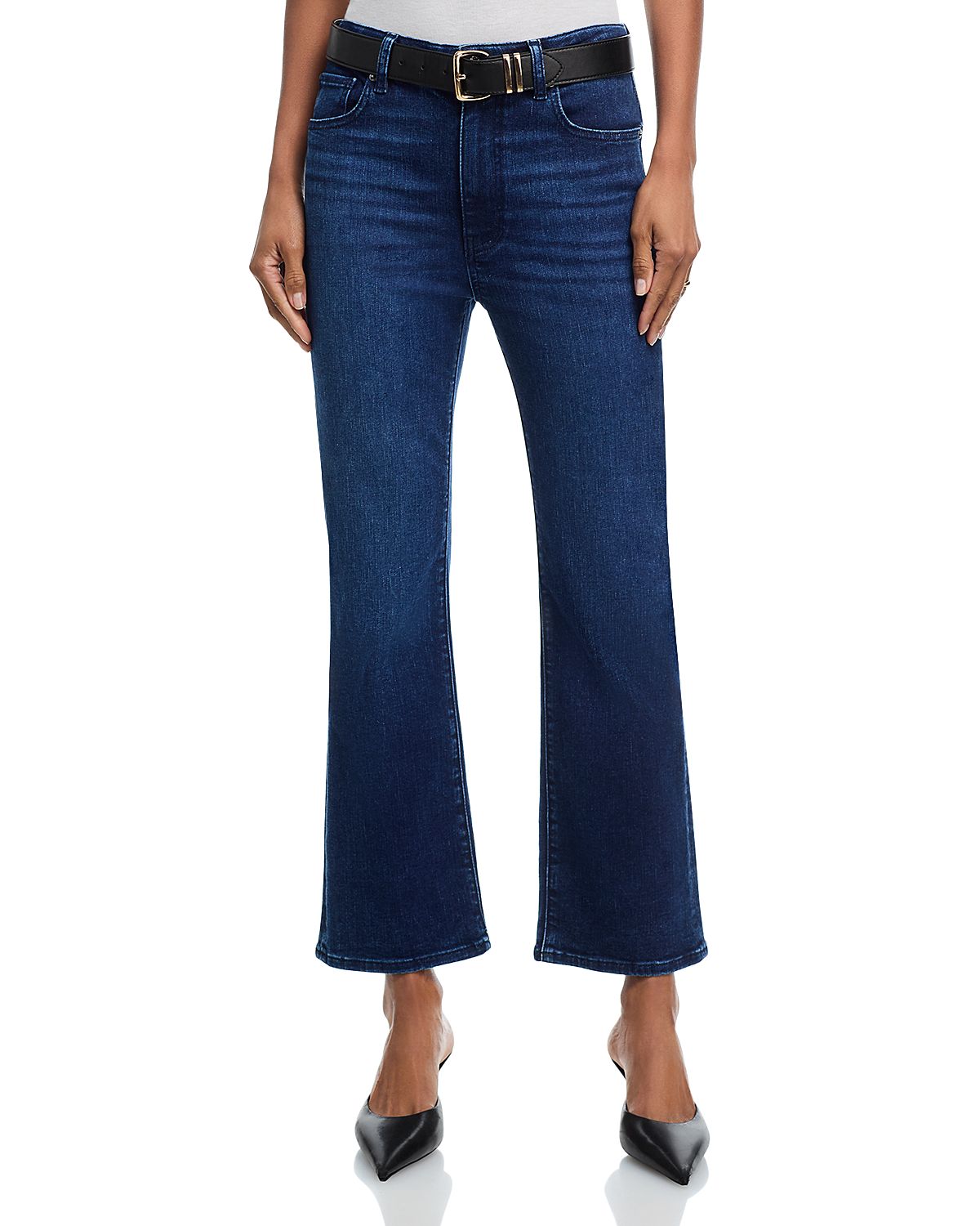 Frame The Reboot High Rise Ankle Bootcut Jeans