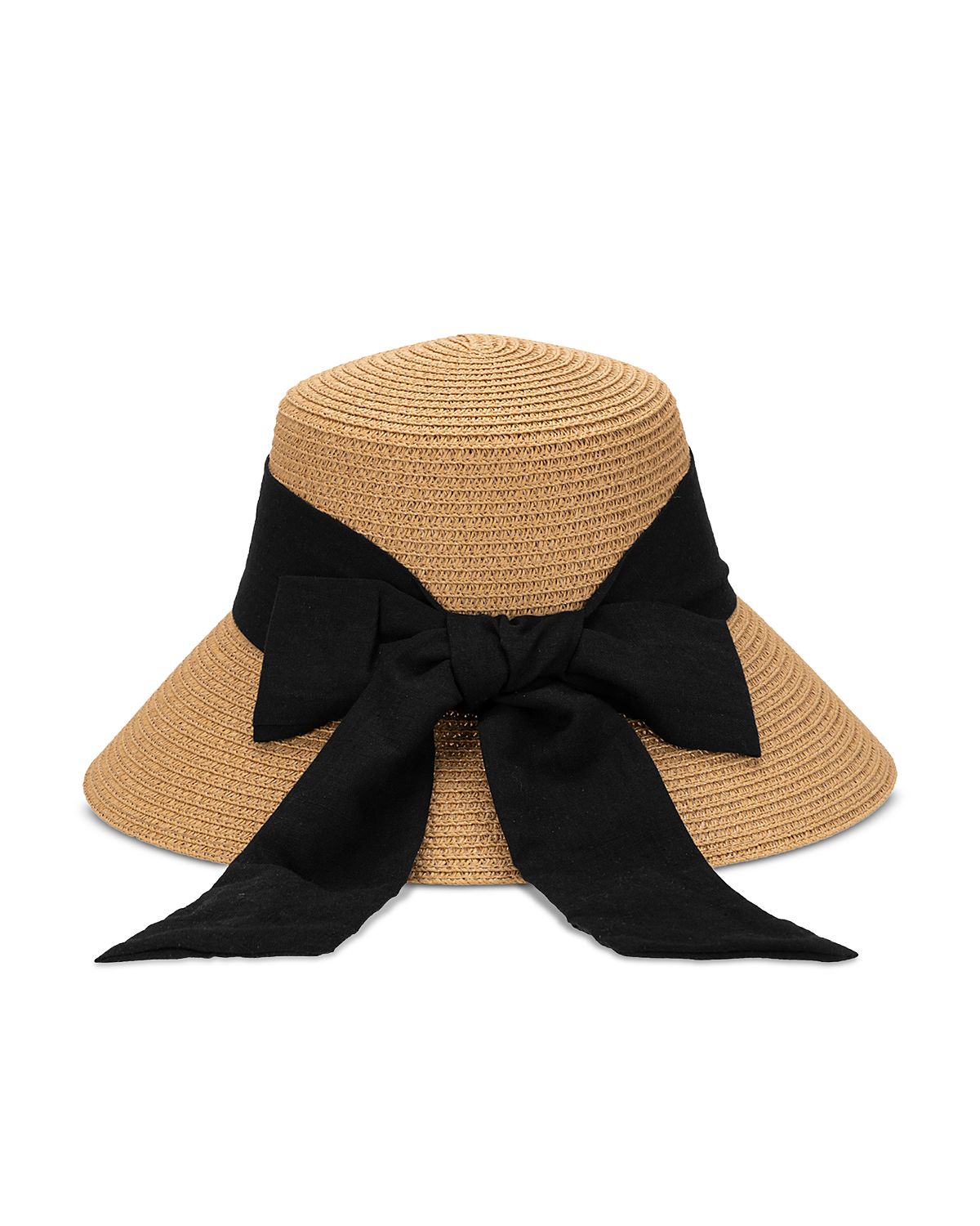 San Diego Hat Company Scarf & Bow Straw Hat