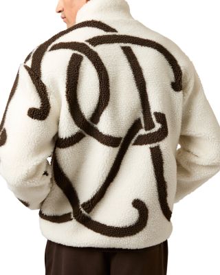 Kidd Jacquard Fleece Zip Front Jacket