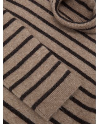 Wynn Striped Roll Neck Sweater