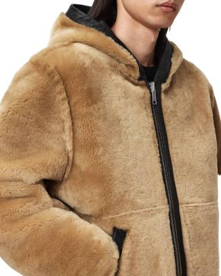 Mostyn Shearling Reversible Bomber Jacket