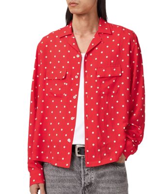 Mini Polka Dot Boxy Fit Shirt