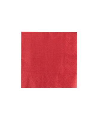 Solid Shade Colors, Paper Party Cocktail Napkins, Set of 20