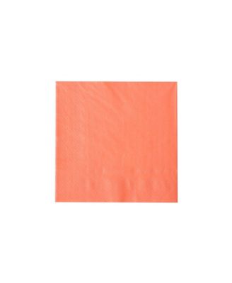 Solid Shade Colors, Paper Party Cocktail Napkins, Set of 20