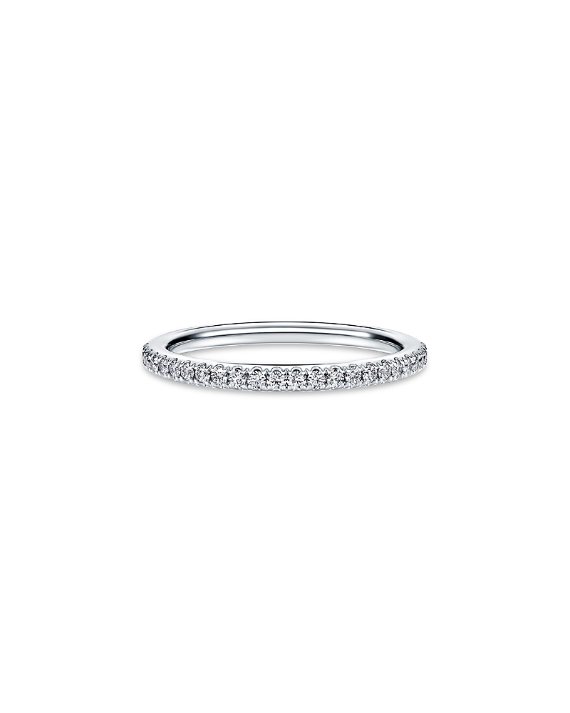 Swarovski 14K White Gold Eternity Certified Lab Grown Diamond Eternity Band