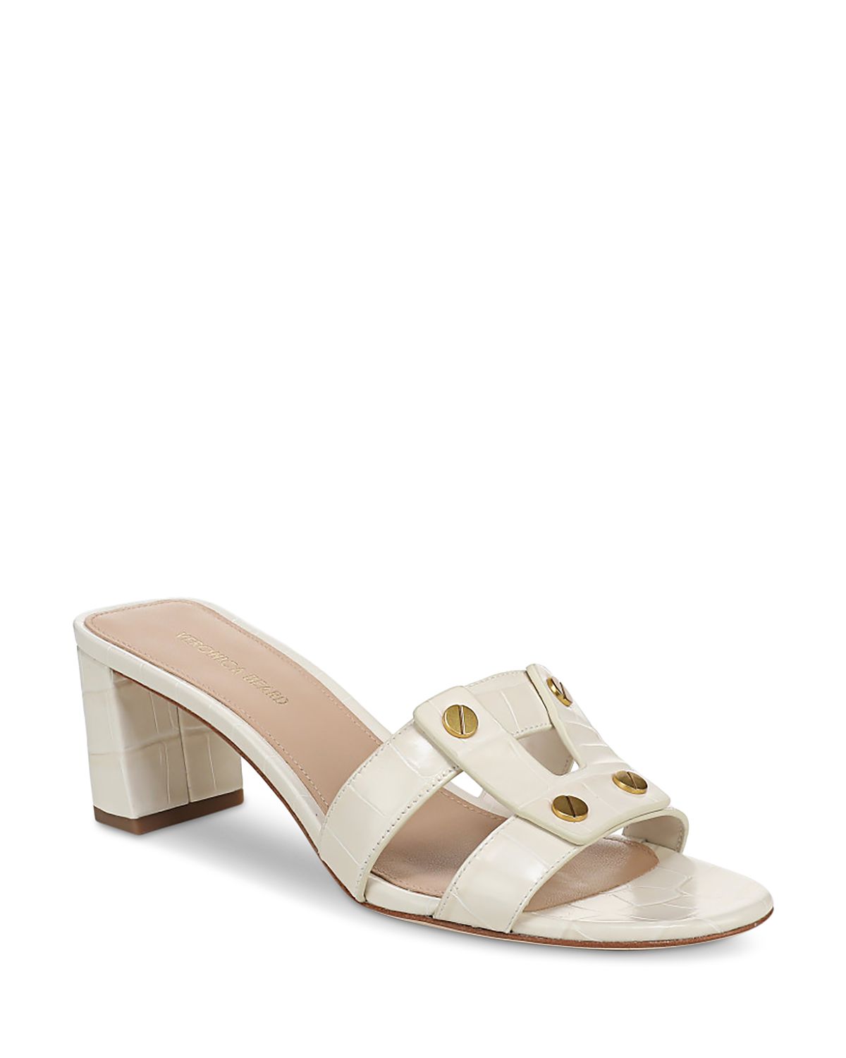 Veronica Beard Women's Via Studded Slide Sandals