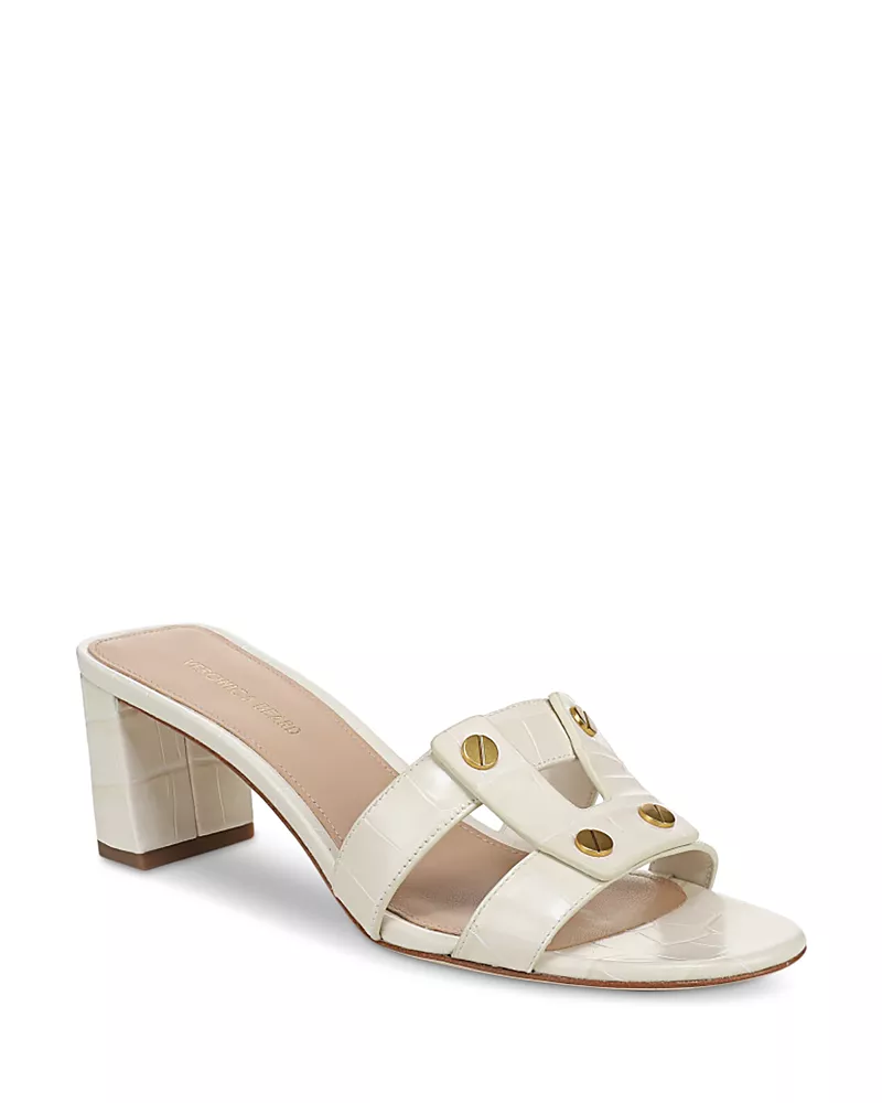 Veronica Beard Women's Via Studded Slide Sandals