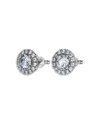 Eternity Certified Lab Grown Diamond Halo Stud Earrings