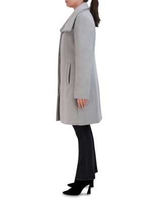 Convertible Collar Button Up Coat