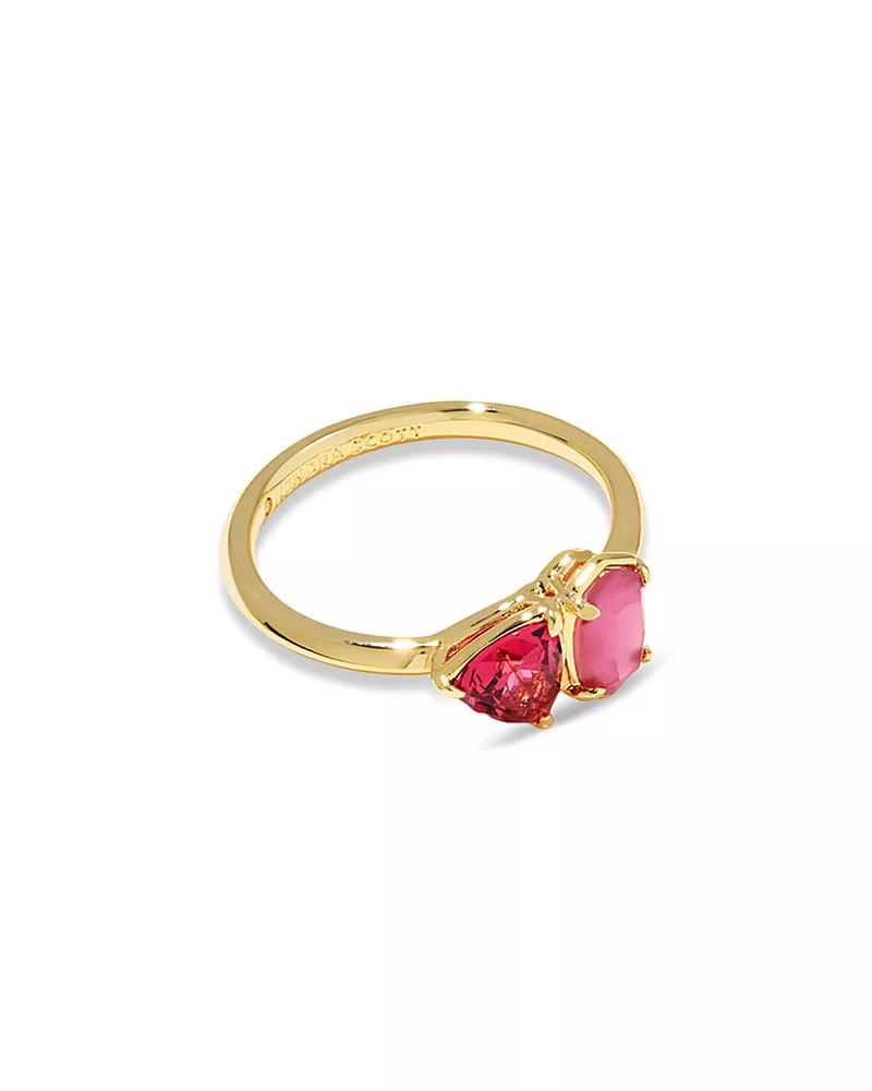 Kendra Scott Malachite & Nano Gem Tatum Ring