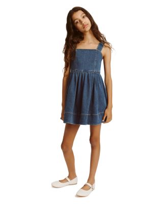 Girls' Catalina Denim Mini Dress - Big Kid