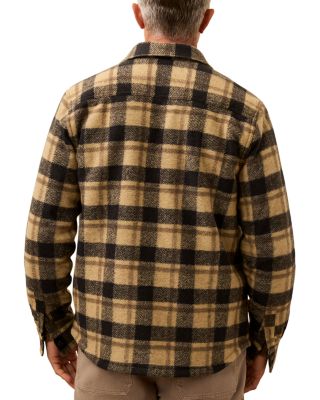 Range Fleece Plaid Shirt Jacket