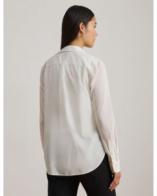 Classic Fit Cotton Voile Shirt