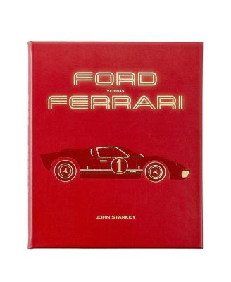  Ford vs. Ferrari Leather Bound Book