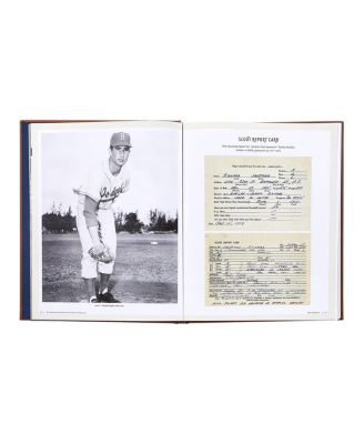  National Baseball Hall of Fame Leather Bound Book