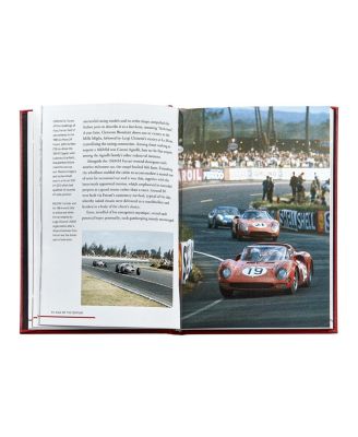 The Story of Ferrari Leather Bound Book