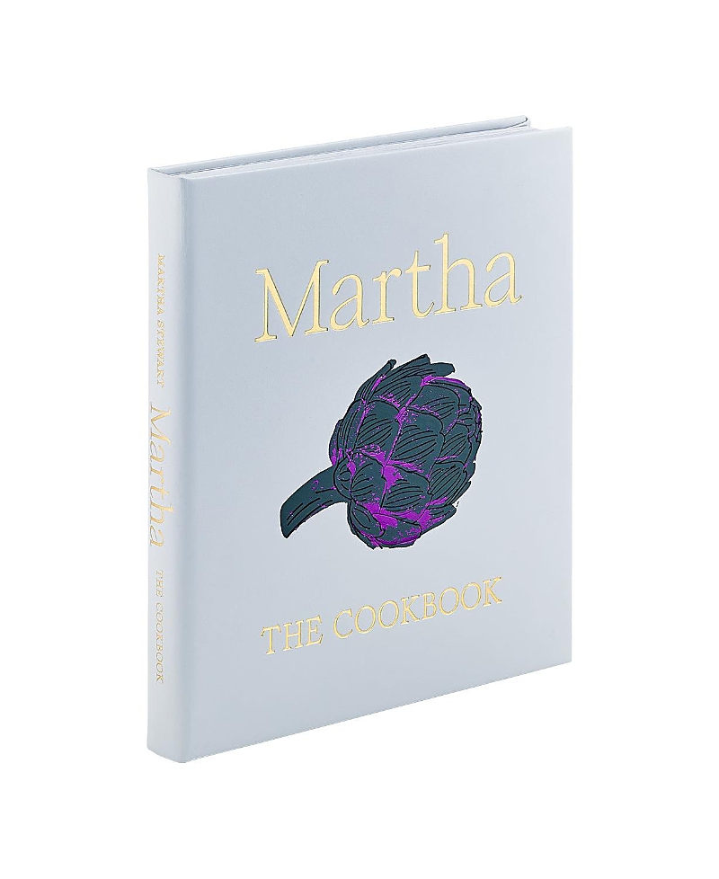 Graphic Image Martha: The Cookbook By Martha Stewart Leather Edition In Gray