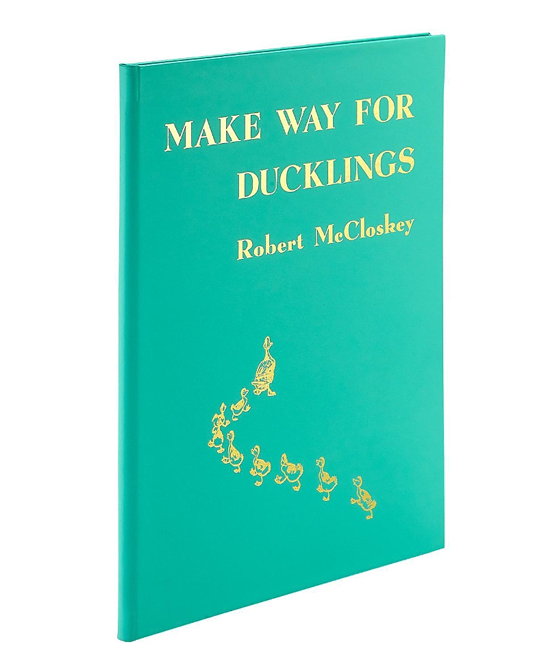 Graphic Image Make Way For Ducklings Classic Children's Leather Bound Book