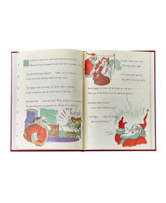 Unisex Rudolph the Red-Nosed Reindeer Classic Children's Leather Bound Book - For Ages 0+
