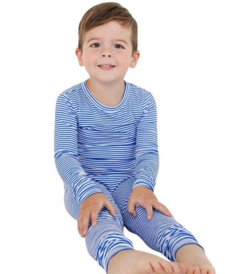  Boys' Cobalt Stripe Pajama Set - Baby, Little Kid