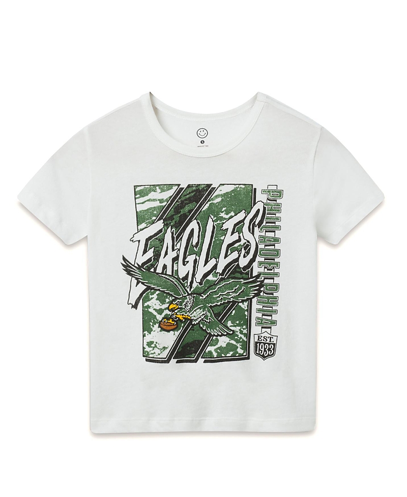 Junk Food Clothing Unisex Nfl Philadelphia Eagles Icon Tee - Little Kid, Big Kid