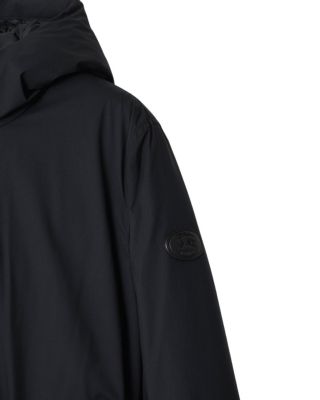 Short Hooded Nylon Coat