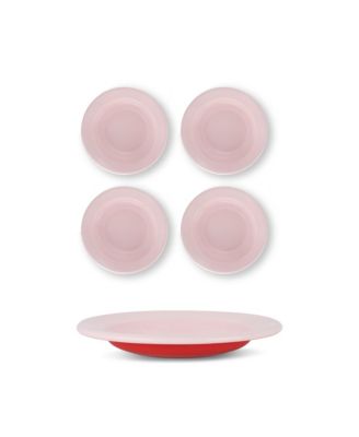 Enamel Dinner Bowl, Set of 4