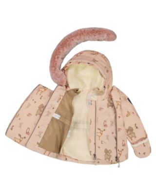  Girls' Two-Piece Snug Snowsuit Bear - Baby, Little Kid