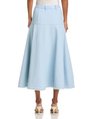 Birdseye Tweed Skirt