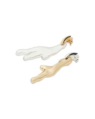 Curiosity Coral Drop Earrings