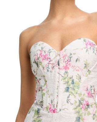 Strapless Smocked Back Dress - Exclusive
