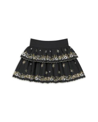 Girls' Tween Allegra Floral Embroidered Skirt - Big Kid
