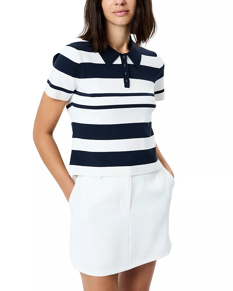 French Connection Maxime Knit Stripe Top