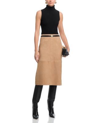 Harriso Desert Leather Skirt 
